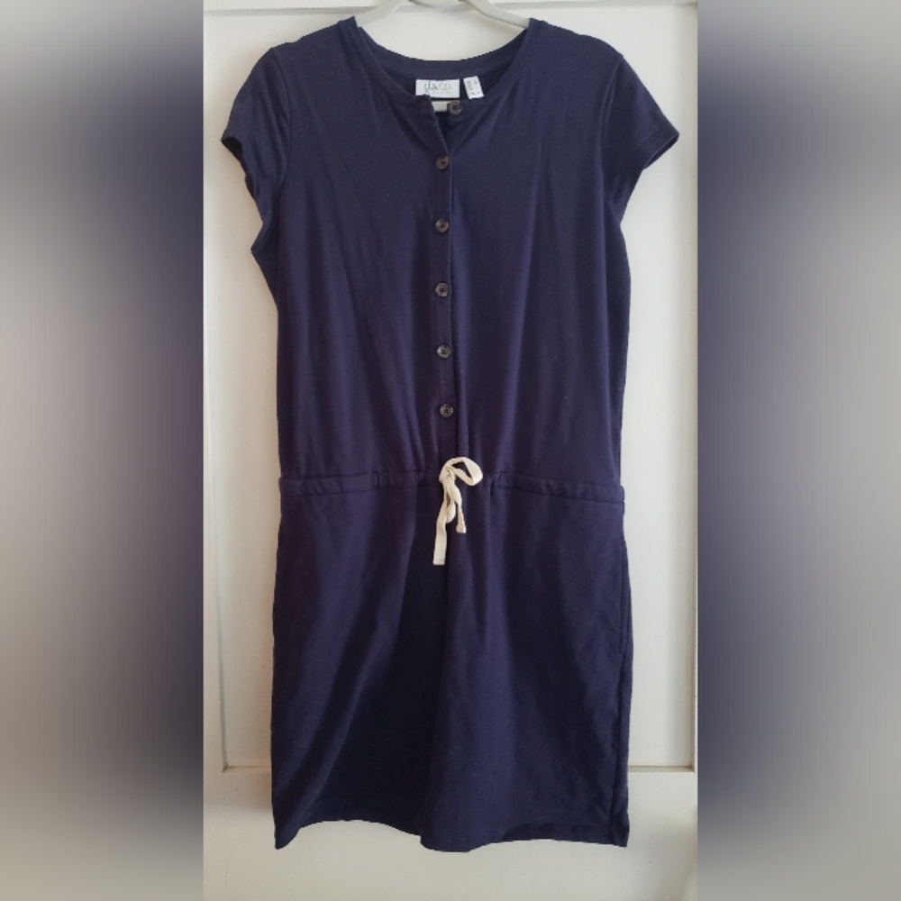 d & co jumper, shorts, Size M, Not Used. Navy Blue